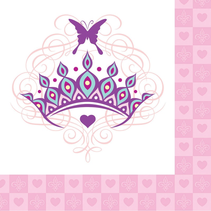 Her Highness Beverage Napkins (16ct)