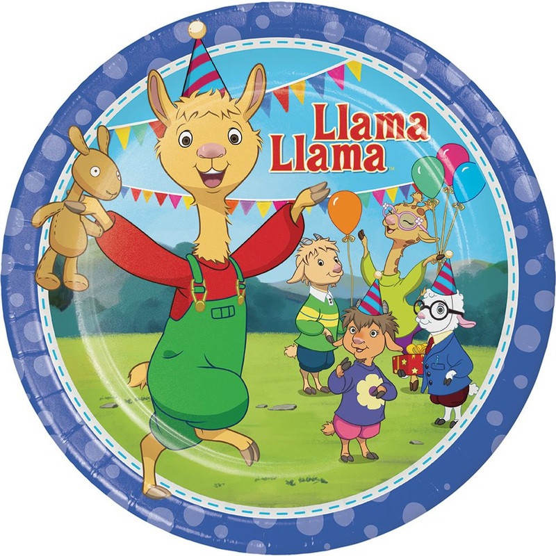 Llama Llama Dinner Plates (8ct)