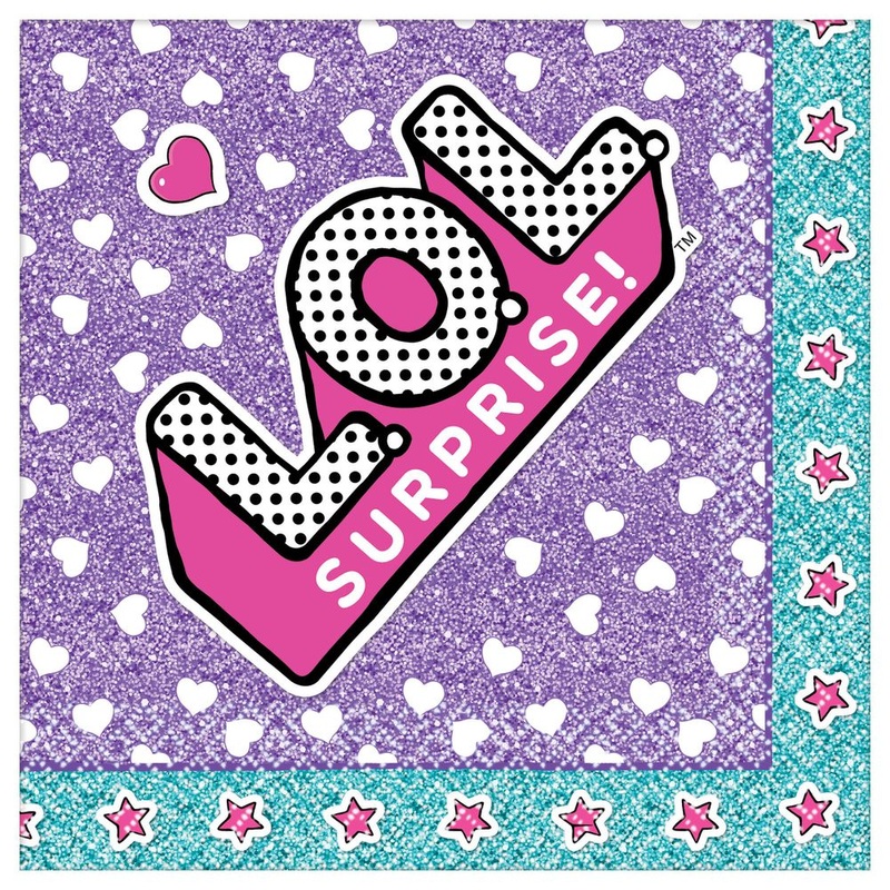 Lol Surprise! Beverage Napkins (16 ct)