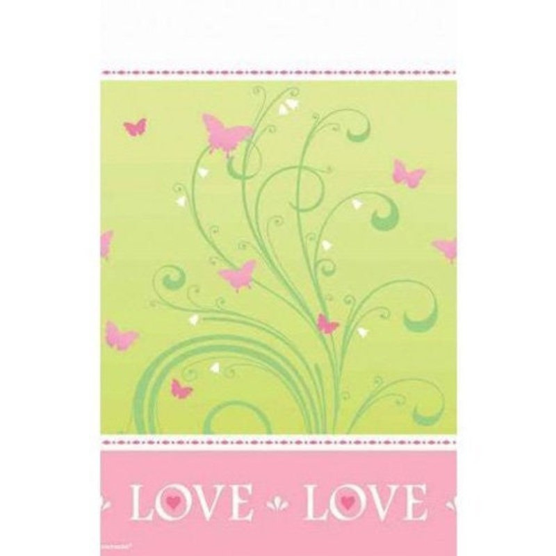 Love Is Patient Paper Table Cover