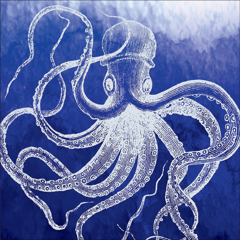 Marine Octopus Luncheon Napkins (16 ct)
