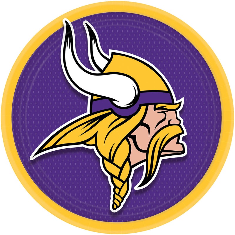 Minnesota Vikings Dinner Plates (8ct)