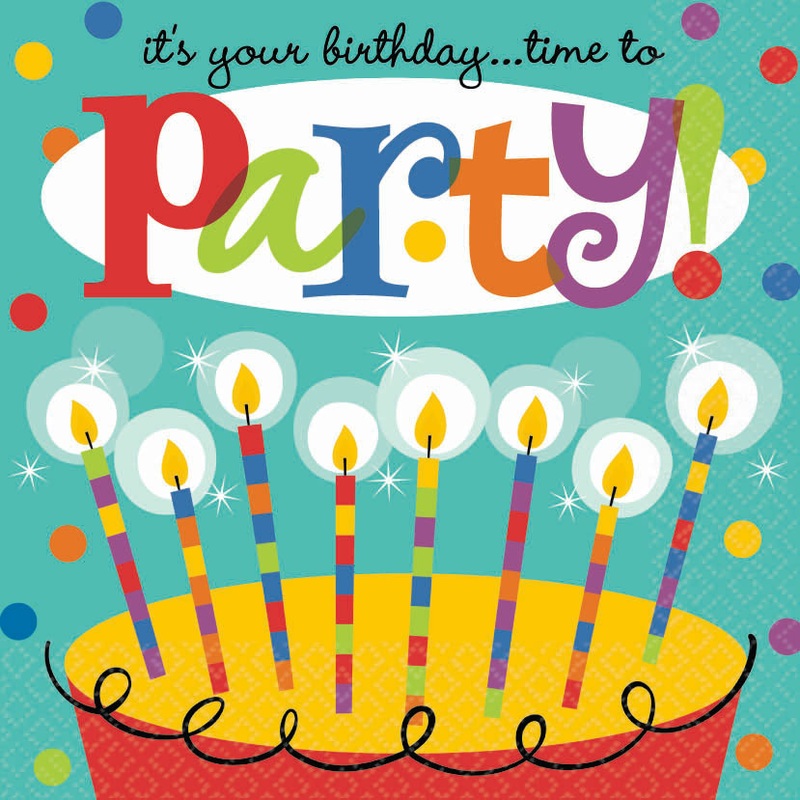 Perfect Time To Party Luncheon Napkins (36ct)