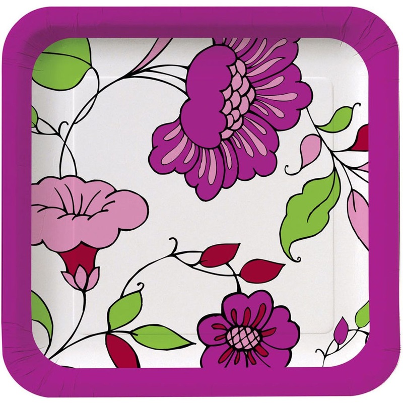 Plumeria Dinner Plates (8ct)