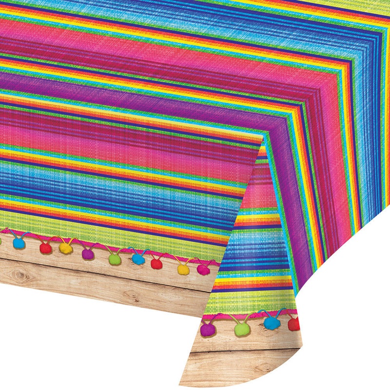 Serape Plastic Tablecover