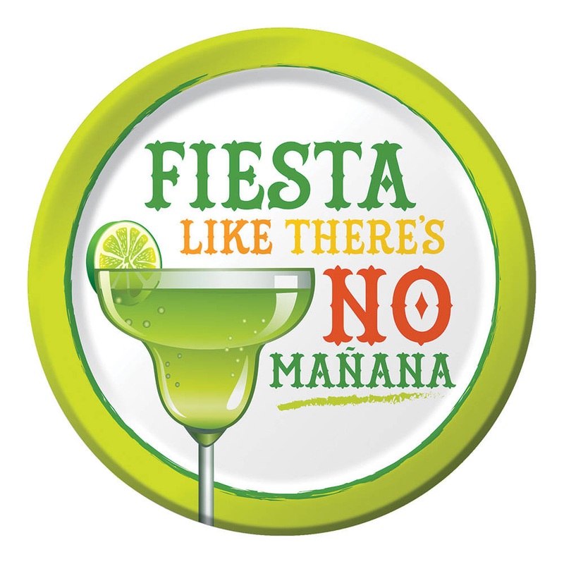 Sippin' Fiesta Dessert Plates (8 ct)