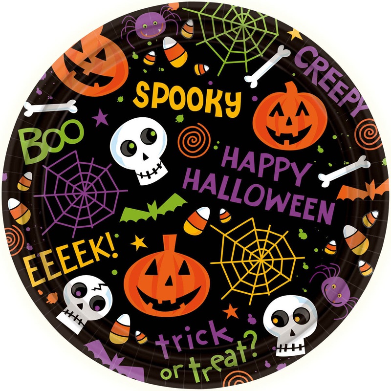 Spooktacular Dinner Plates (60 ct)