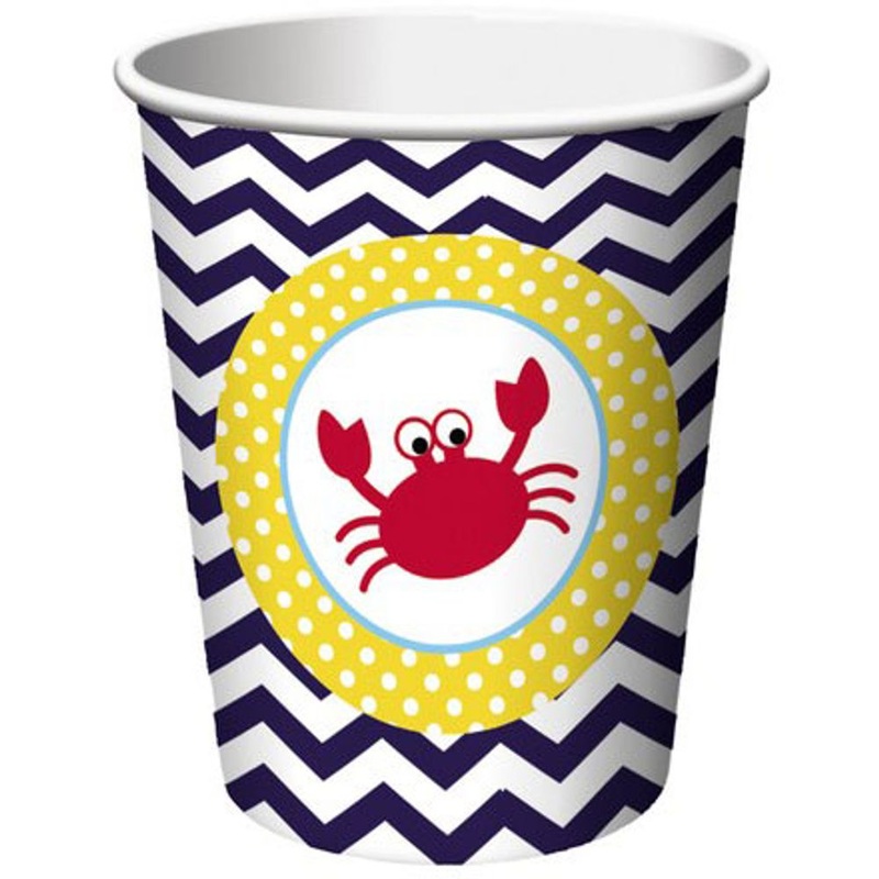 Ahoy Matey! 9oz Paper Cups (8ct)