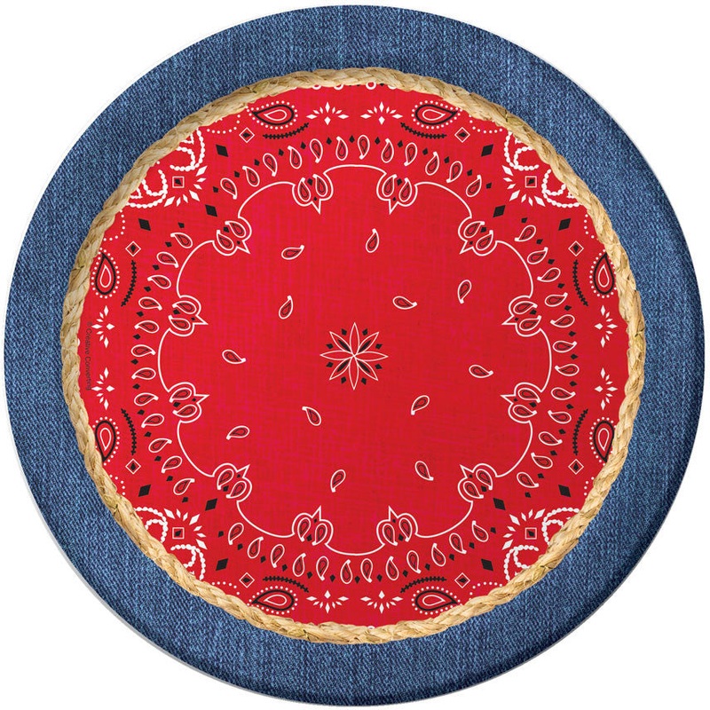 Bandanarama Dinner Plates (8ct)