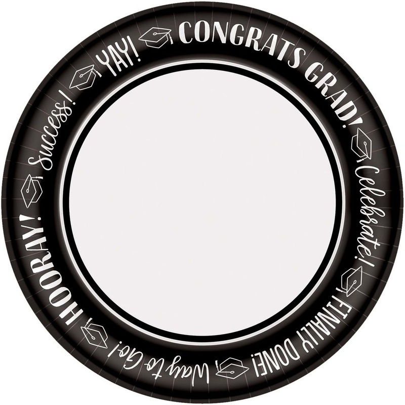 Celebrate Success Paper Banquet Plates (40 ct)