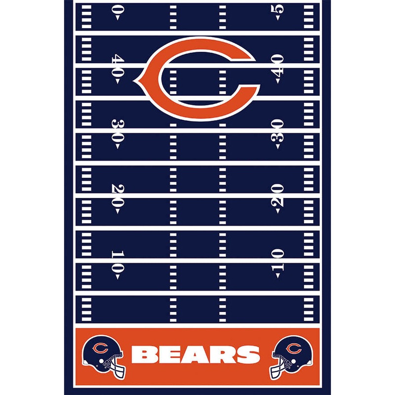 Chicago Bears Plastic Table Cover