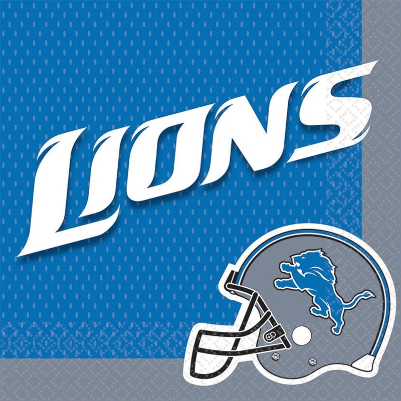 Detroit Lions Luncheon Napkins (16ct)