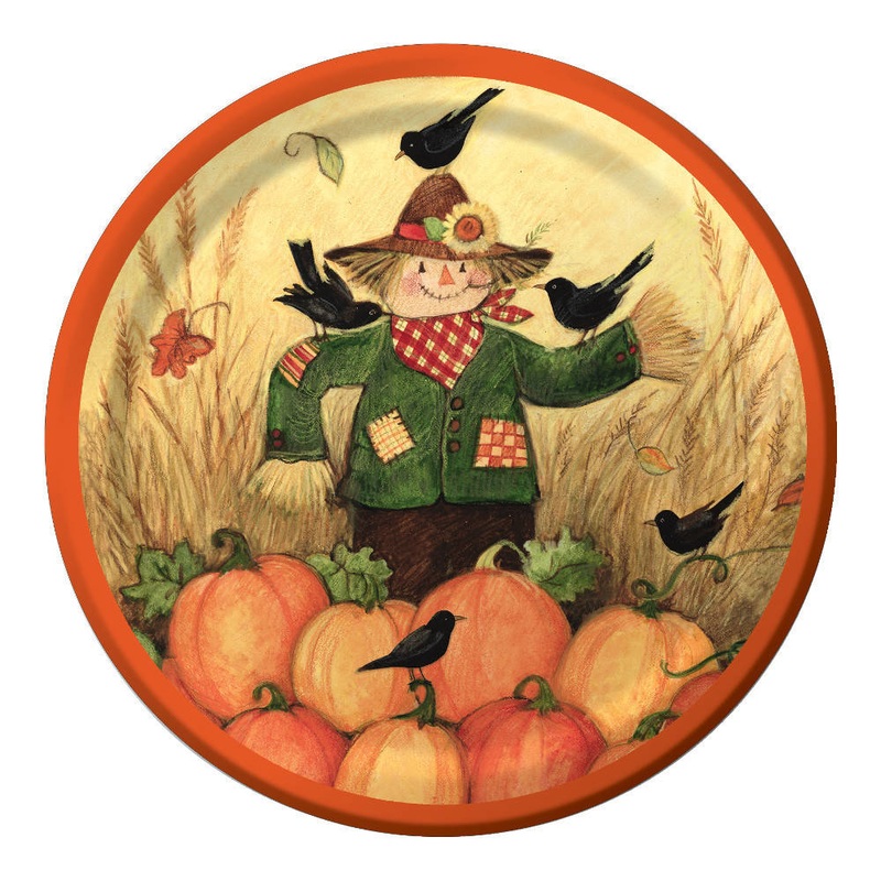 Fall Friends Dinner Plates (8ct)