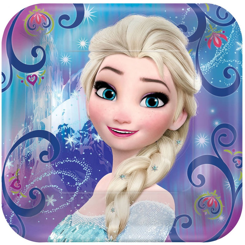 Frozen Magic Dinner Plates (8 ct)