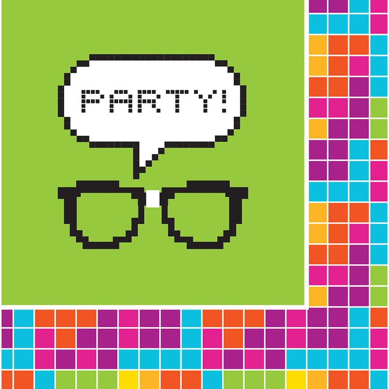 Get Nerdy Luncheon Napkins (16ct)