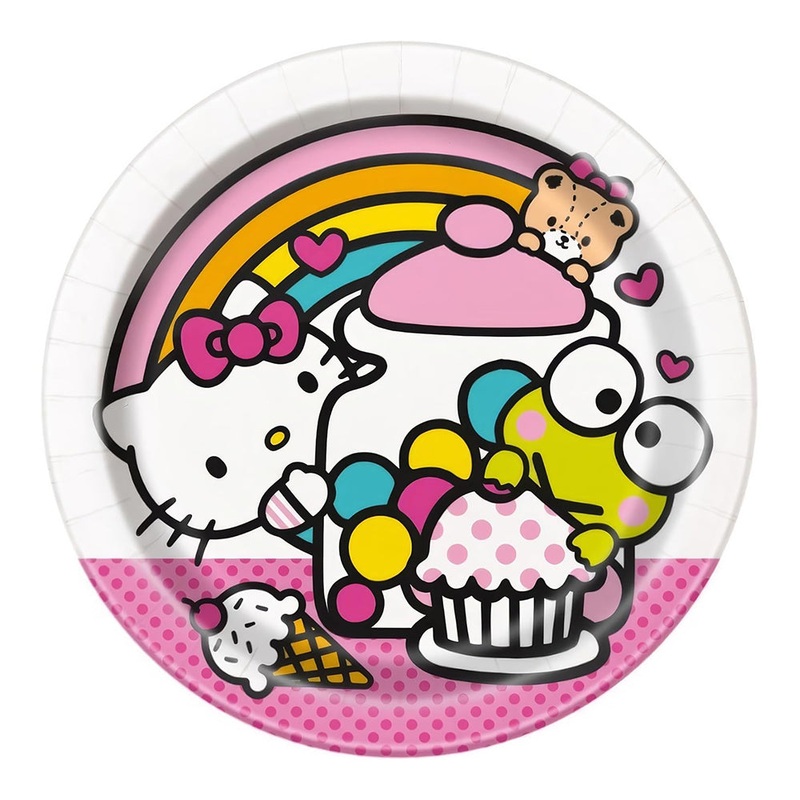 Hello Kitty 7" Plates (8ct)