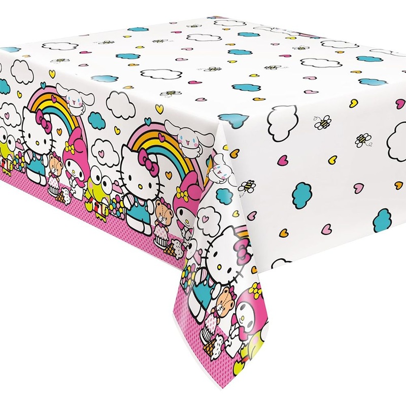 Hello Kitty Plastic Tablecover
