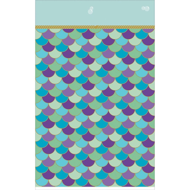 Mermaid Wishes Paper Rectangle Tablecover