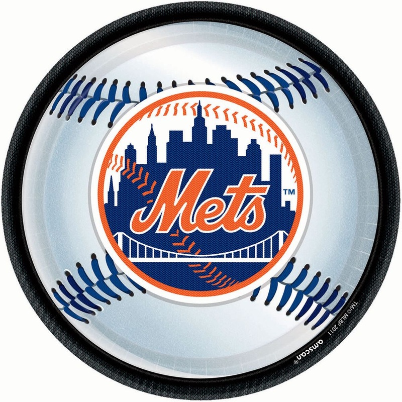 New York Mets Dinner Plates (18ct)