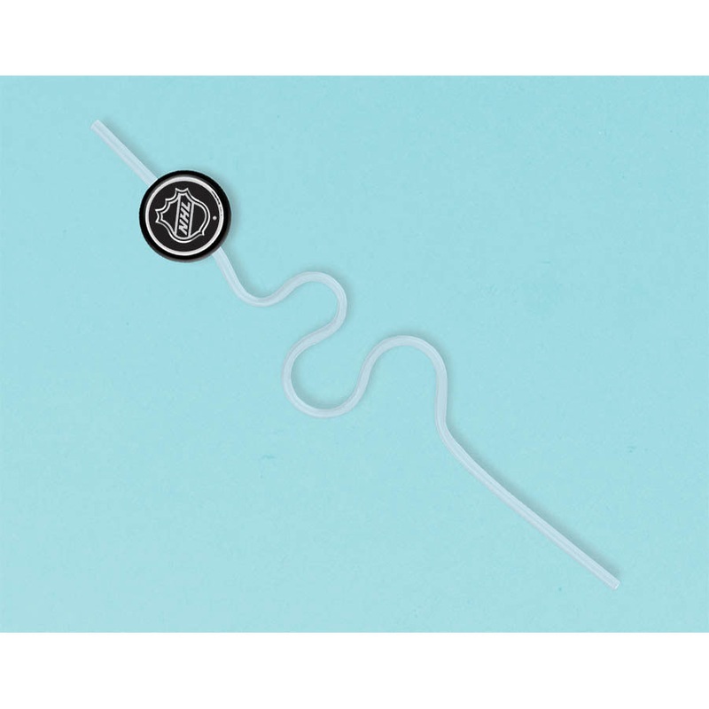 NHL Krazy Straw