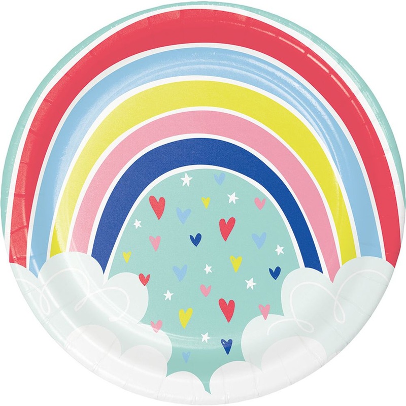 Over The Rainbow Dinner Plates (8ct)