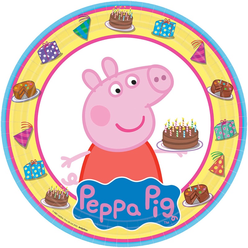 Peppa Pig Dinner Plates (8ct)