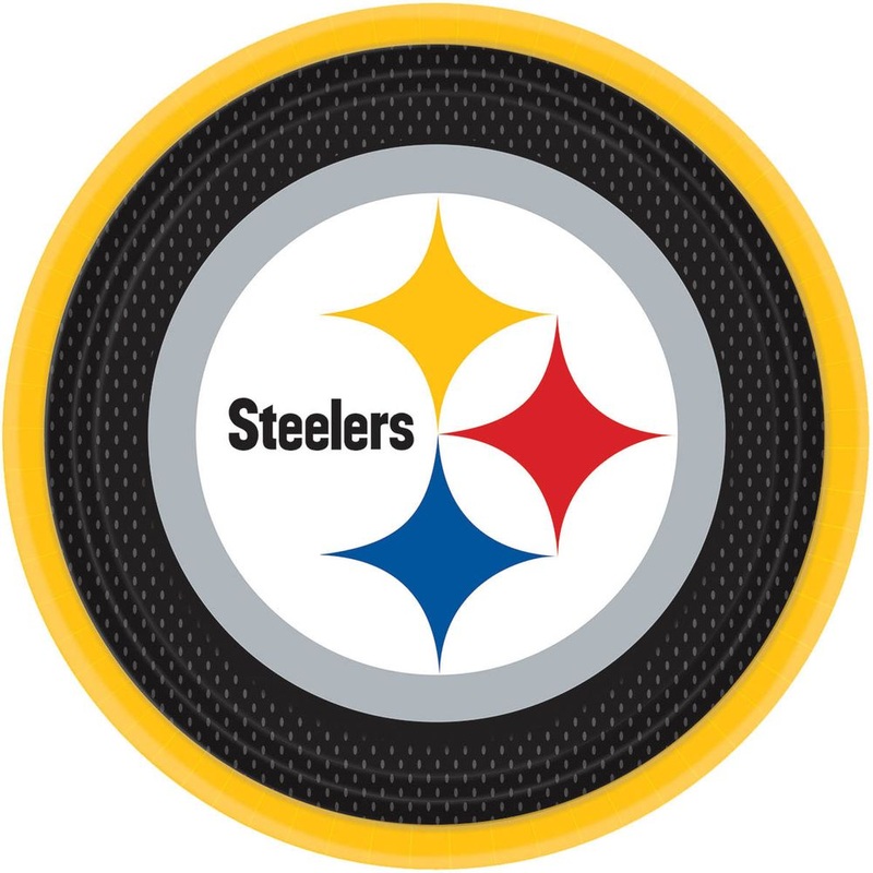 Pittsburgh Steelers Dinner Plates (8ct)