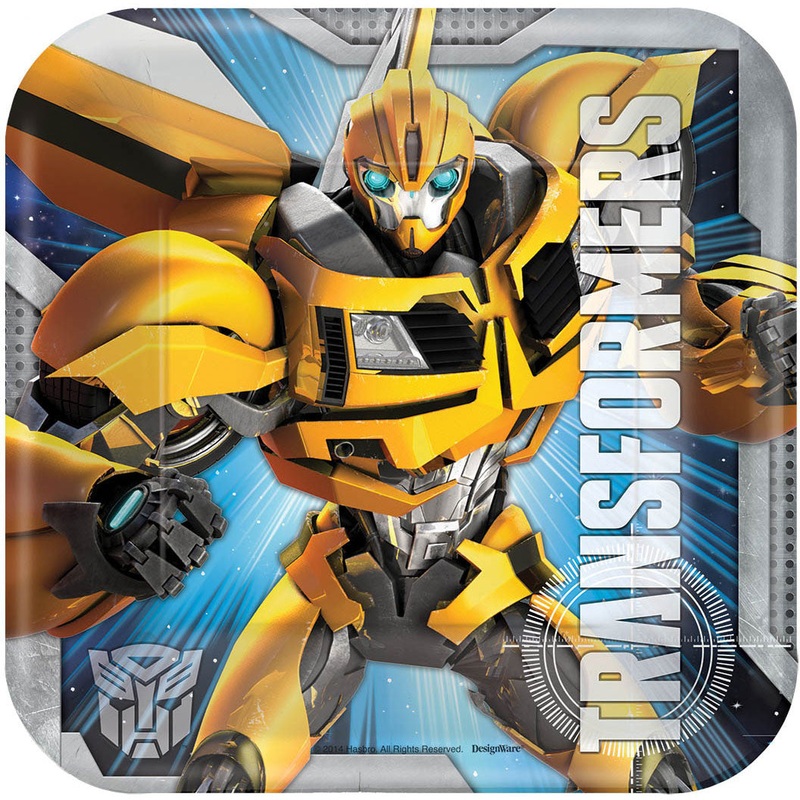Transformers Core Dessert Plates (8ct)