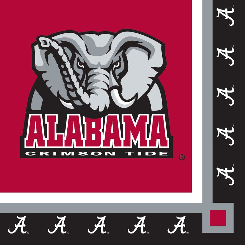 University of Alabama Beverage Napkins (20ct)