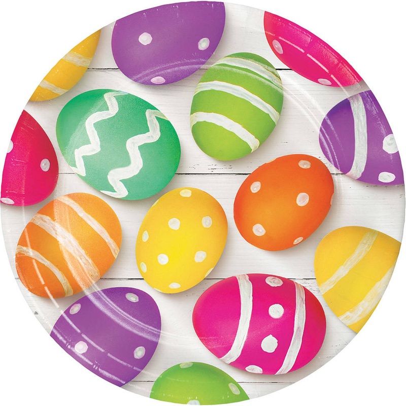 Basket bounty Dessert Plates (8 ct)