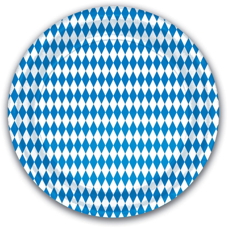 Blue and White Dinner Plates