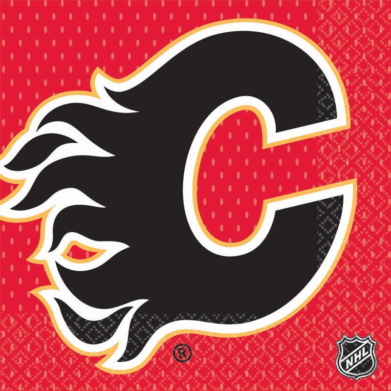 Calgary Flames Luncheon Napkins (16ct)