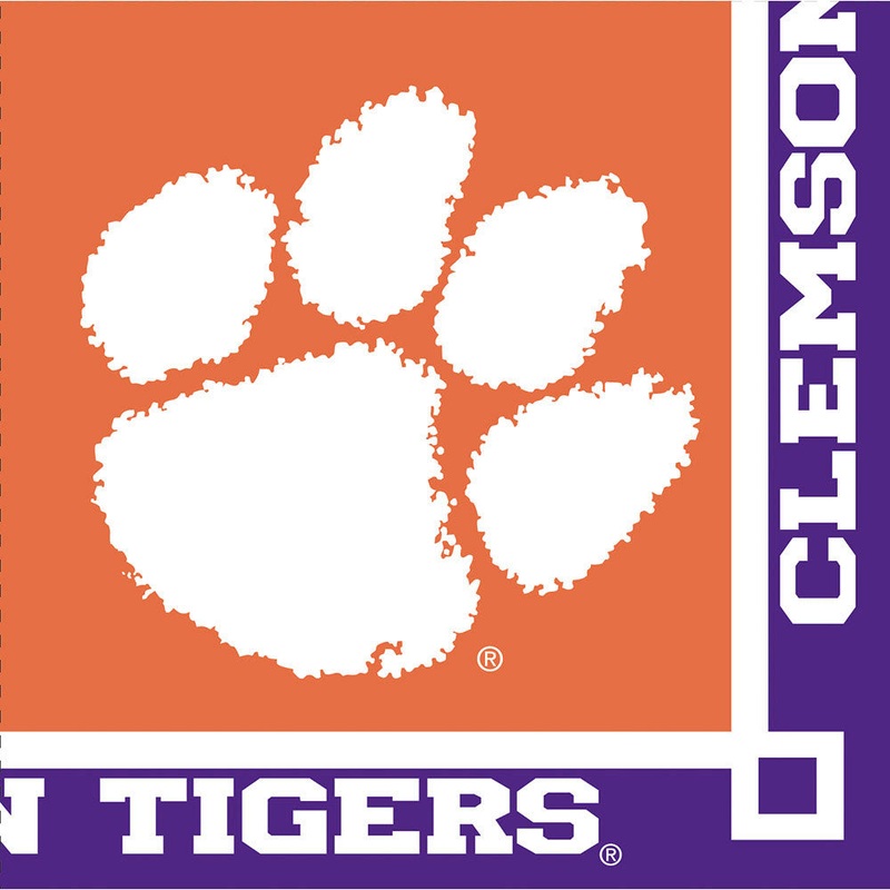 Clemson University Beverage Napkins (20ct)