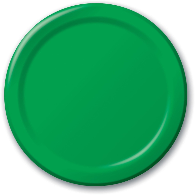 Emerald Green Dessert Plates (24ct)