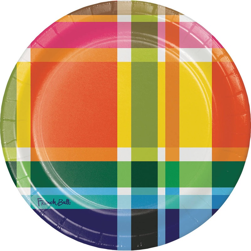 French Bull Tropicana Dessert Plates (10ct)