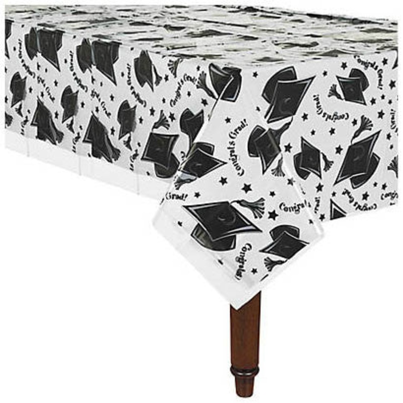 Graduation Clear Tablecover (1 ct)