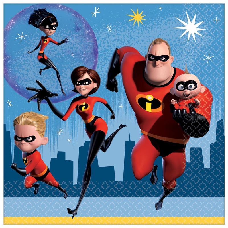 Incredibles 2 Luncheon Napkins (16ct)