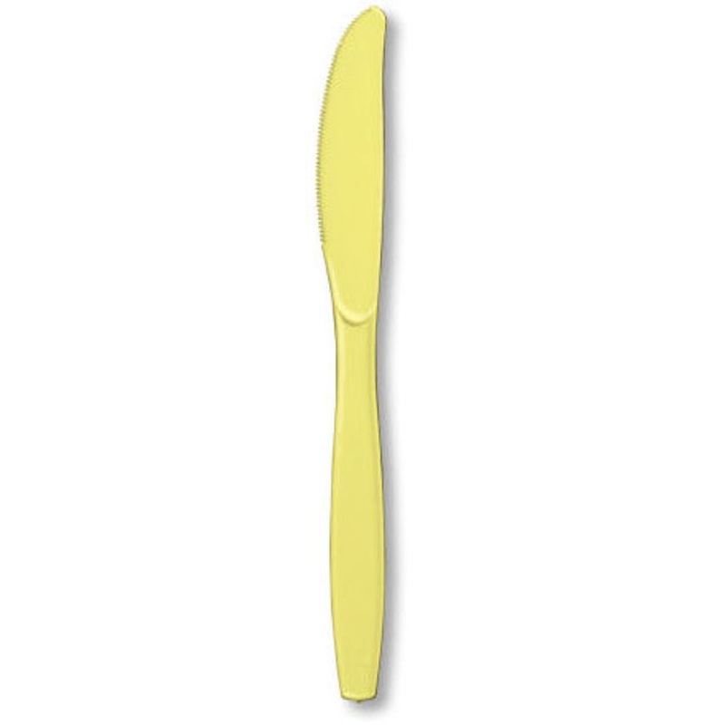 Light Yellow Mid Weight Knives