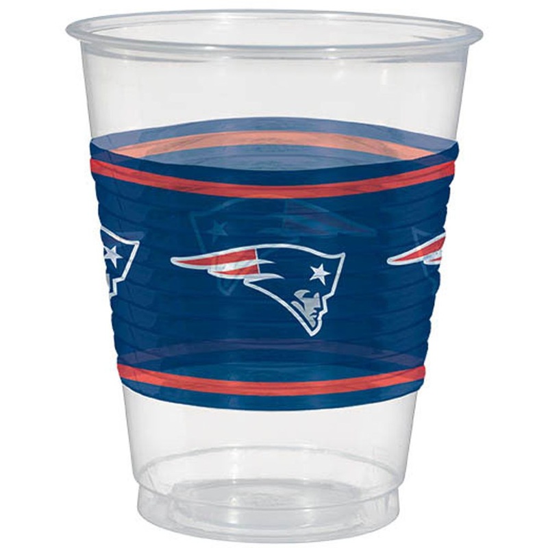 New England 16oz Plastic Cups (25ct)