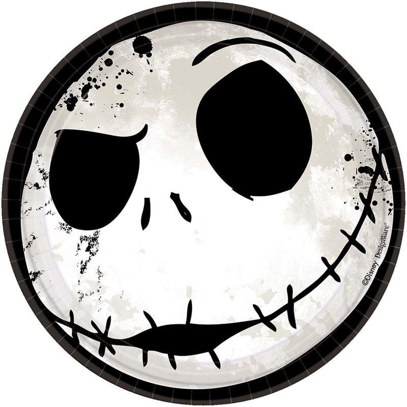 Nightmare Before Christmas Paper Dessert Plates (8 ct)