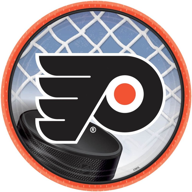 Philadelphia Flyers Dessert Plates (8ct)