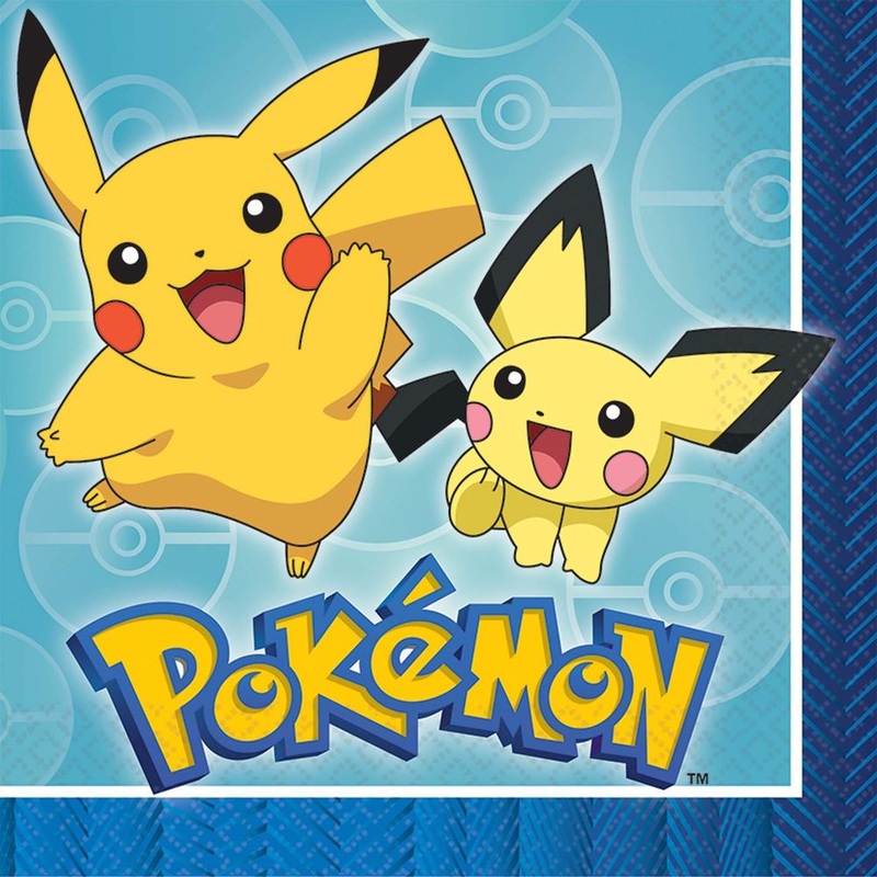 Pokemon Core Luncheon Napkins (16ct)