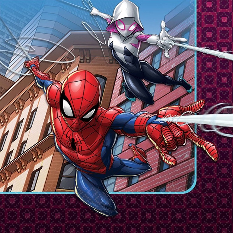 Spider-Man Webbed Wonder Beverage Napkins (16ct)