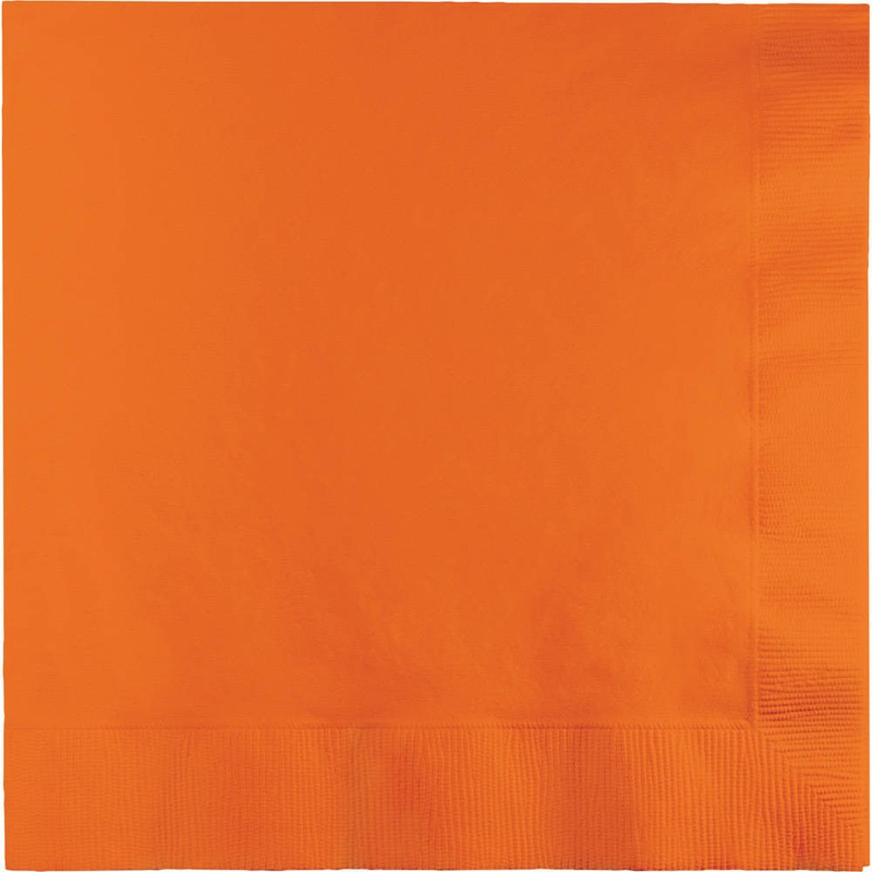 Sunkissed Orange Luncheon Napkins (50ct)