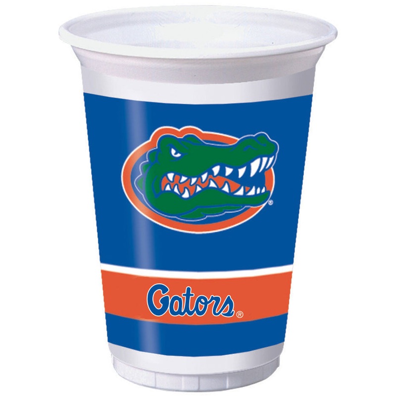 University of Florida 20oz Plastic Cups (8ct)