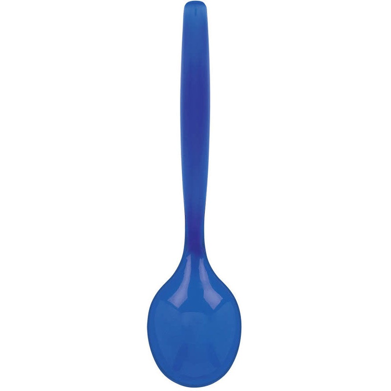 9" Bright Royal Blue Serving Spoon