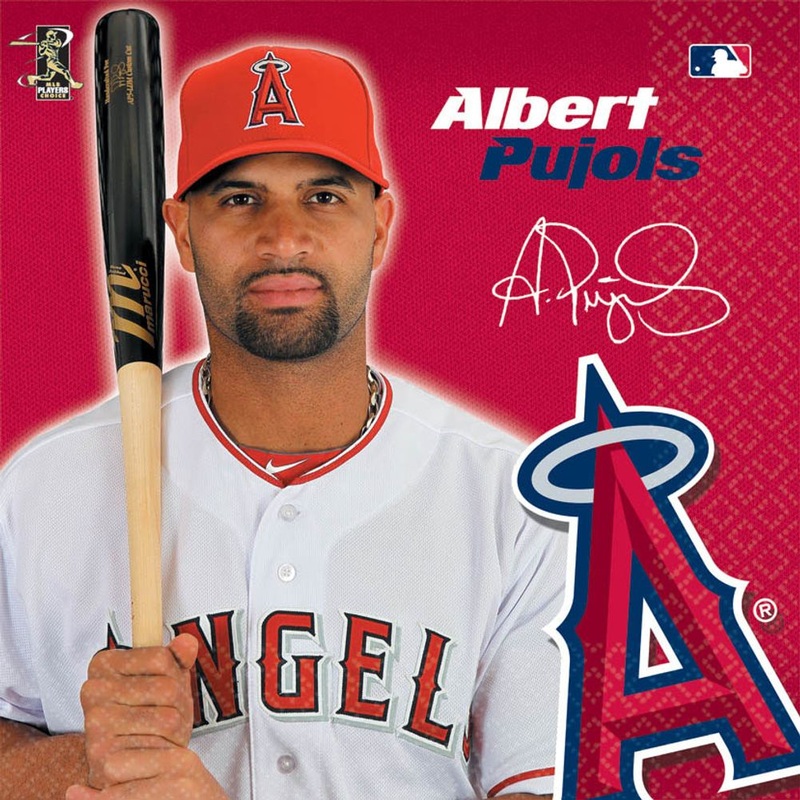 Albert Pujols Luncheon Napkins (16ct)