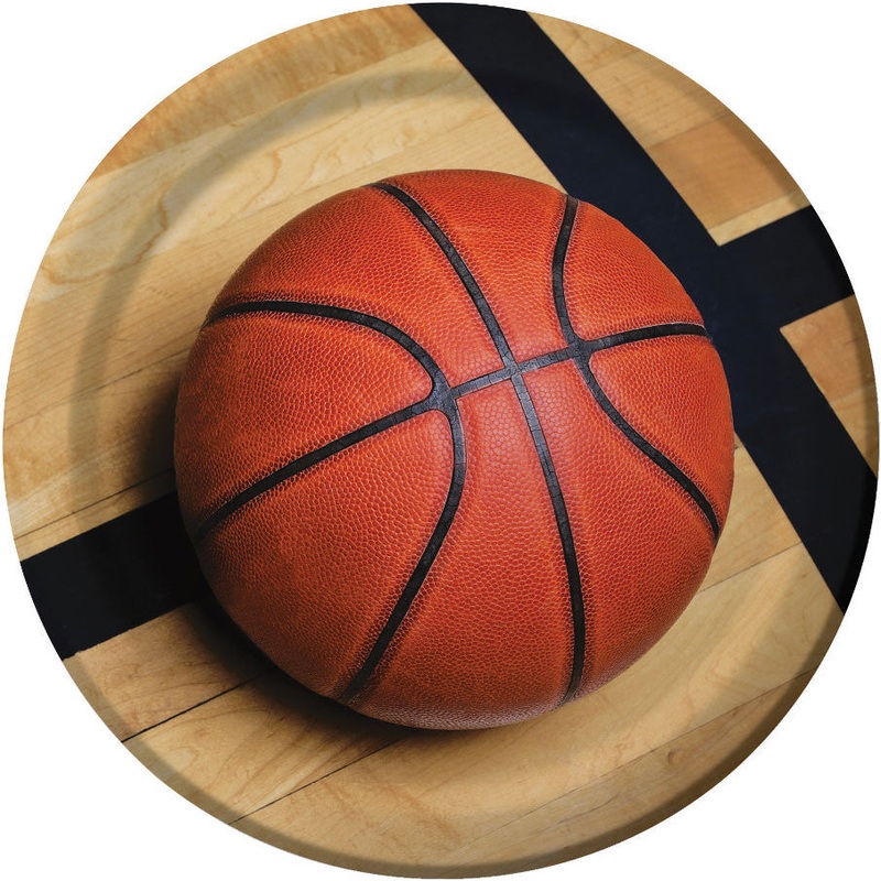 Basketball Fanatic Dinner Plates (8ct)