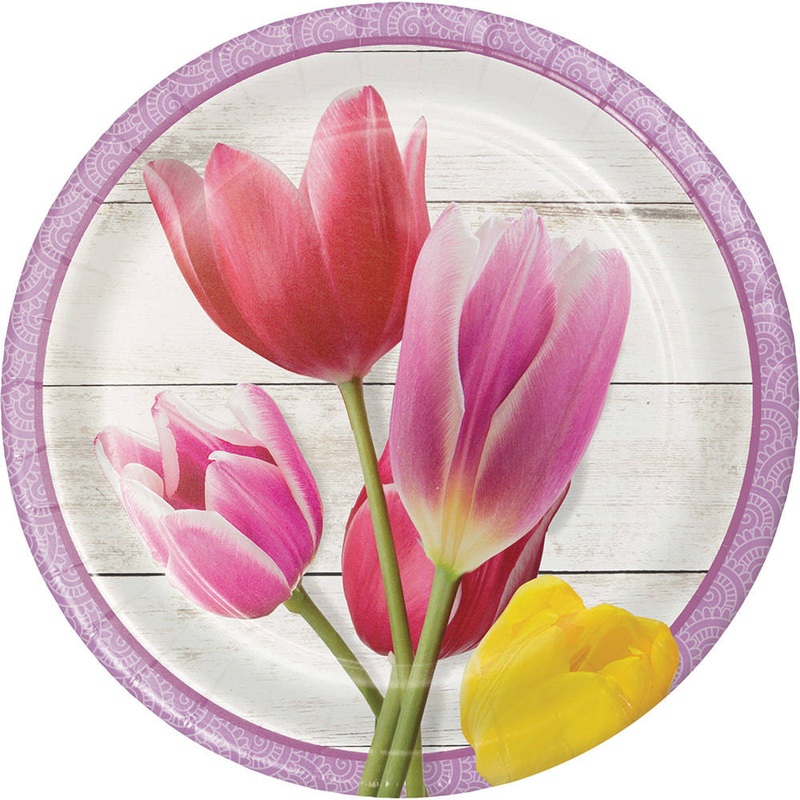 Beautiful Blossoms Dessert Plates (8 ct)