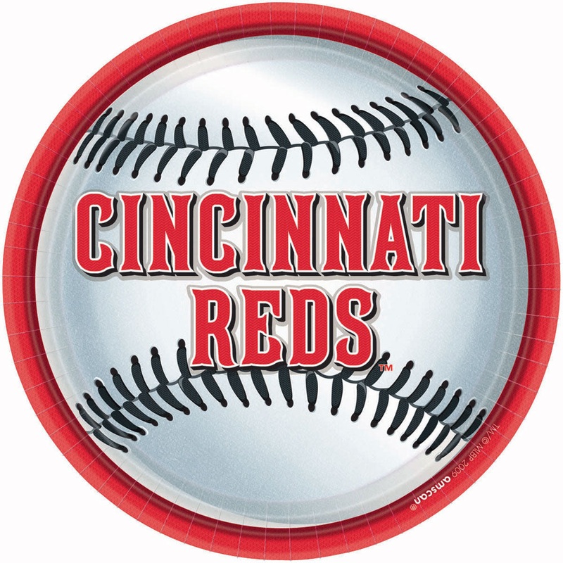 Cincinnati Reds Dinner Plates (18ct)